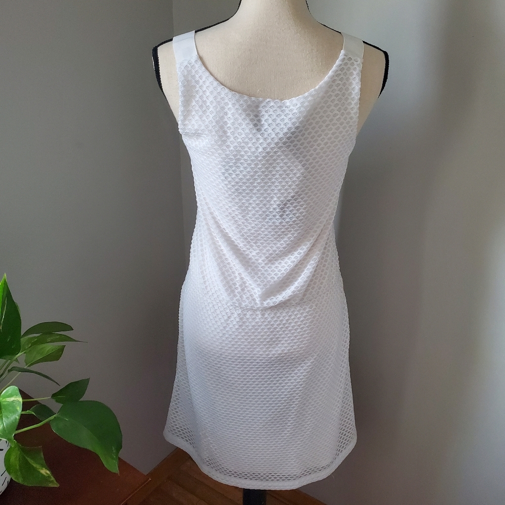 NWT Emporio Armani Spring 2016 Eyelet Dress, Size EU 40 - Picture 6 of 17